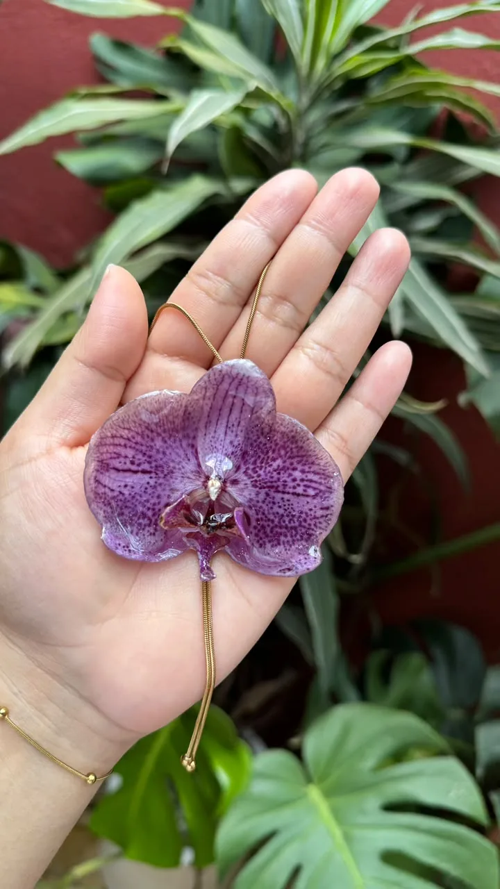 Orchid Necklace