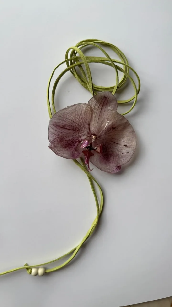 Orchid Necklace